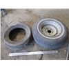 Image 1 : (2) Tires One with Rim 15" 14"