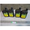 Image 1 : 2X Bid Price 4cycle engine oil 10W/30 Turf Guard - 1 Litre Jugs