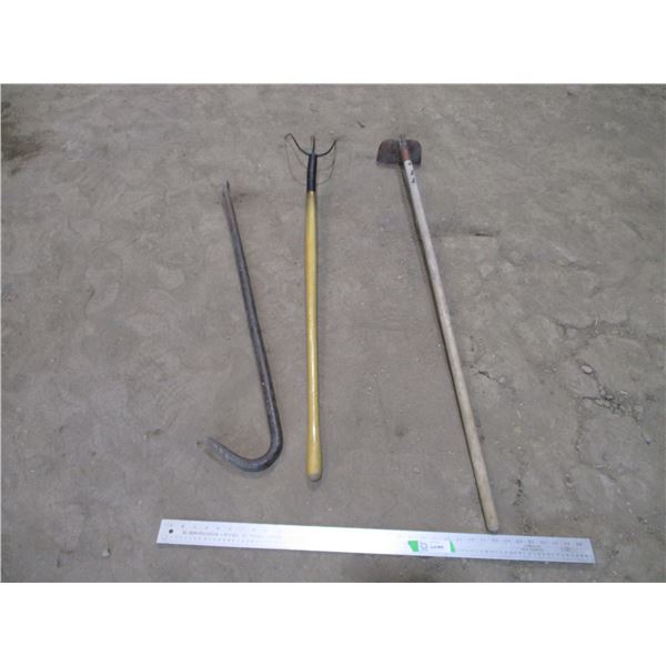 Hoe, Fork, HD 45"Crowbar,