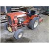 Image 2 : Case Garden Tractor 446 with Onan 20 Engine, Roto Tiller, Deck Mower, Dozer Blade, 6ft Articulating