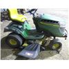 Image 4 : John Deere D155 Garden Tractor with Deck Mower 24hp 724ccu 323hrs