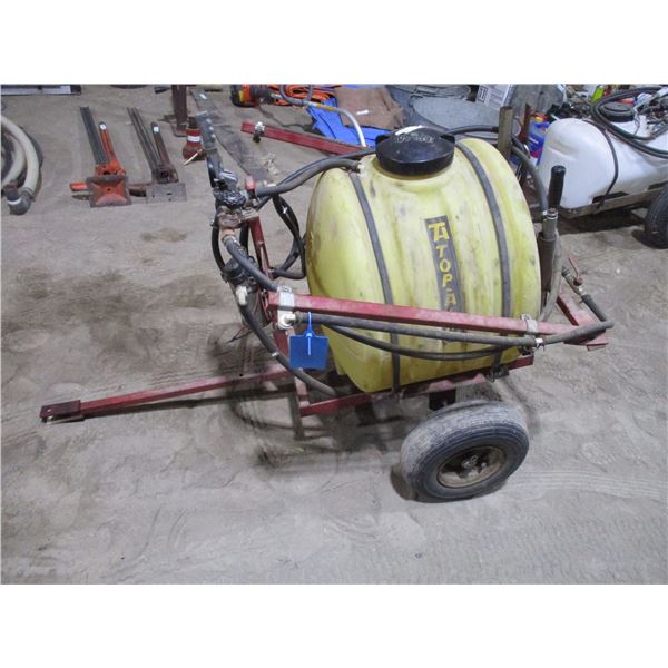 TopAir Pull Behind Sprayer 25 Gallon 8GPM