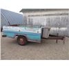 Image 1 : Late 80s Fleetside Box Utility Trailer Wooden Slat Floor