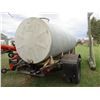 Image 7 : Water Tank 1000 IMP Gallon on Trailer Dual Tires on Back