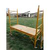 Image 1 : Princess Auto Scaffolding 6ft Yellow with wheels and Platform