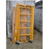 Image 4 : Princess Auto Scaffolding 6ft Yellow with wheels and Platform