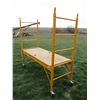 Image 2 : Princess Auto Scaffolding 6ft Yellow with wheels and Platform