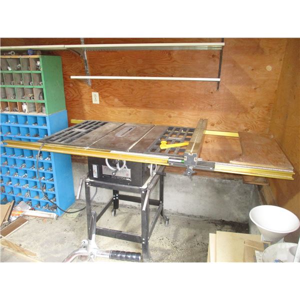 Solid Craft Table Saw 10" w 75" Cutting Deck