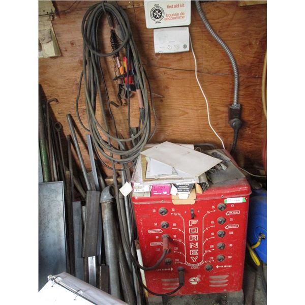Forney Welder 180AMP 240V Welding Rods and Cables included