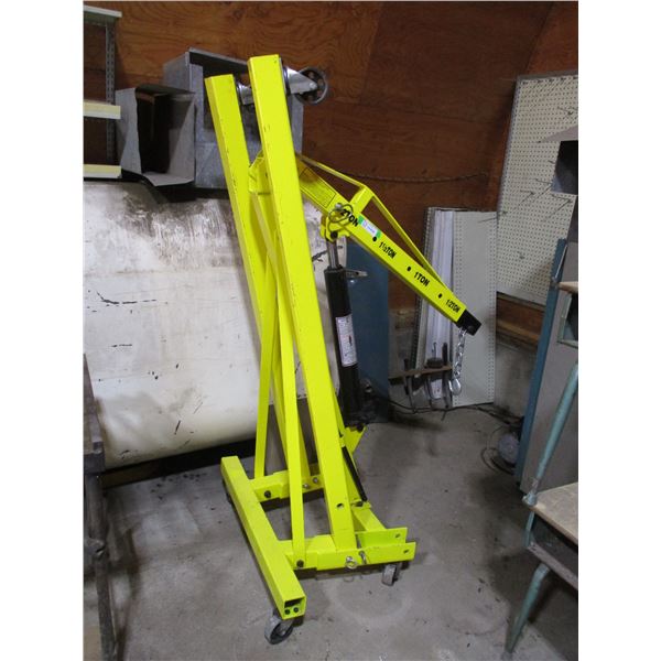 2-Ton Folding Hydraulic Engine Hoist