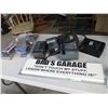 Image 1 : Car Heaters, Intermatic Timers, sign: " Dad's Garage 24"