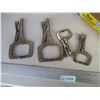 Image 1 : (4) Welding Clamps (Vise Grip)
