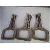 Image 2 : (3) Welding Clamps (Vise Grip)