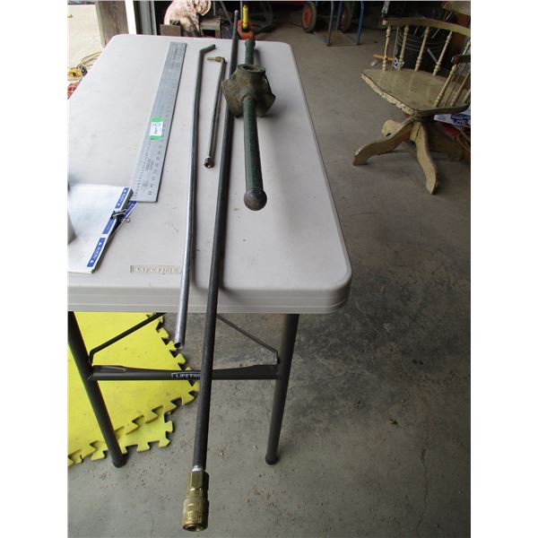 Air Adapters, Extender, misc. and Vintage Pipe Threader (no Dies)