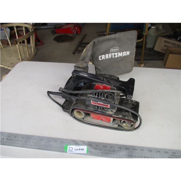 Craftsman Belt Sander with Dust Collector Attachment