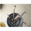 Image 2 : Pail with Crow Bars , Pry Bar, and Tire Wrench