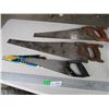 Image 1 : (3) Hand Saws