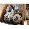 Image 2 : (3) Boxes of Misc. -Electrical Parts, Butyl Tape,
