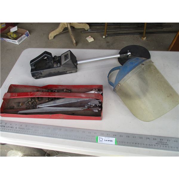 Tool Tray, Brackets Metal Detector, Face Shield