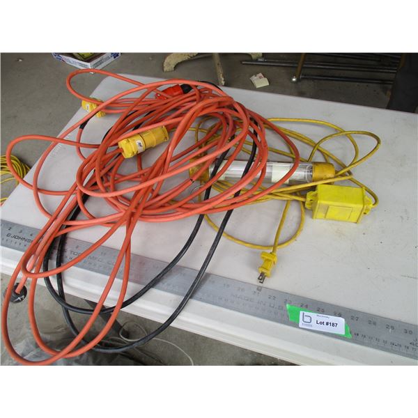 Safety Trouble Light, Extension Cords