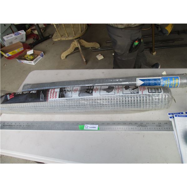 Hardware Mesh Multipurpose 1/2" Spacing, and 1/4" Spacing