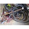Image 6 : Misc. Cords, Wire, Hoses, Belting, Christmas Lights, Welding Cable, Rope,