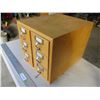 Image 3 : Six Drawer Index Card Cabinet