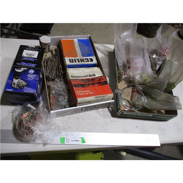 Carburetor Tune Up Kit, Fuel Pump, Miscellaneous Screws, Nails