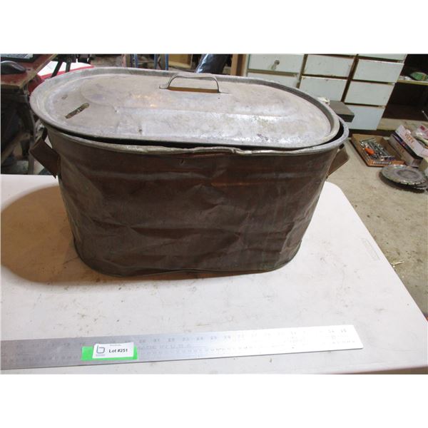 Copper Boiler With Lid