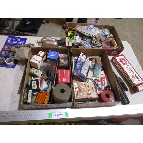 Bearings, PVC Tape, Handles, Silicone, Miscellaneous