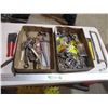 Image 1 : Miscellaneous Hand Tools - Hacksaw, Pop Riveter, Pliers, U Clamps, Battery Cable Ends
