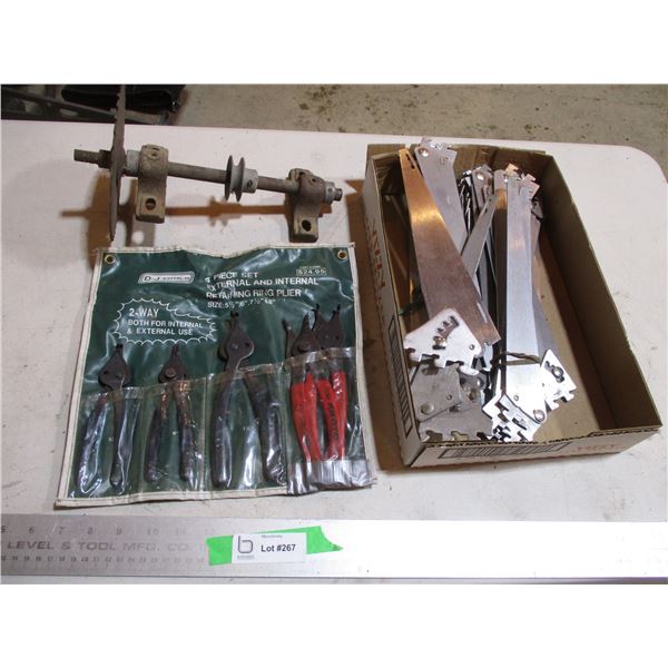 Terminal Ring Pliers, Wall Brackets,