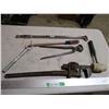 Image 1 : 18" Pipe Wrench, Rubber Mallet, 1/2" Strong Arm, Screwdriver