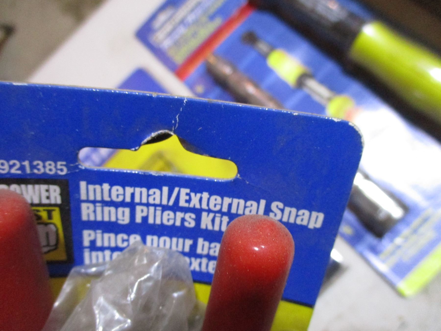 Fuel Line Disconnect Set, Snap Ring Plier Set, Terminal Snap Ring Plier