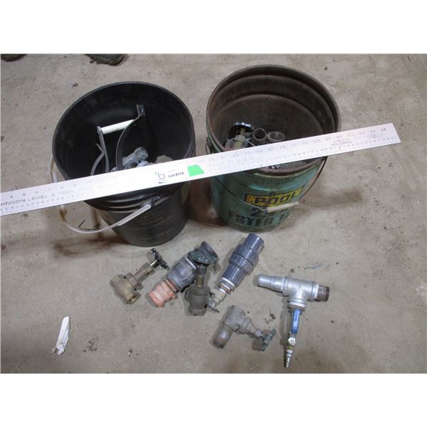 (2) Pails of Gate Valves