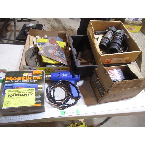 Electric Heat Gun, Automotive Hardware, Hinges, Couplers