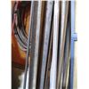 Image 5 : (4) Threaded Rods - 3/8", Miscellaneous Angle Iron