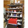 Image 1 : Metal Shelving Unit on Casters - 6 Tiers - With Contents - 48" x 83" tall