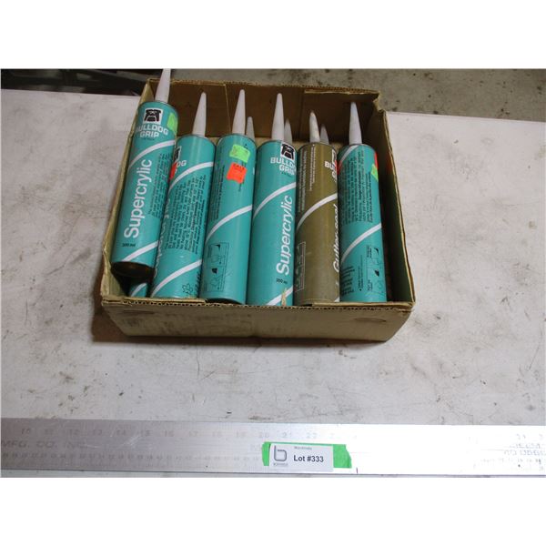 (12) Miscellaneous Caulking Tubes - Supercyclic