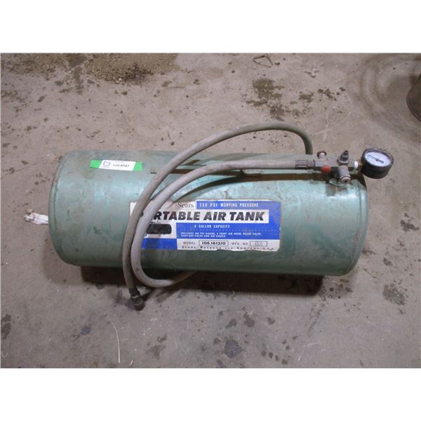 Portable Air Tank - 8 Gallons