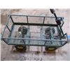 Image 3 : Green Garden Wagon - 40" x 21" - Metal Sides