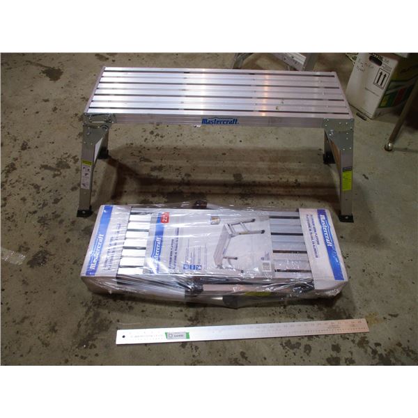 (2 X the Bid Price) Mastercraft Aluminum Work Platform - 37" x 12"