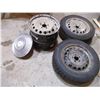Image 1 : (4) Rims, (2) Tires - 215/60R16