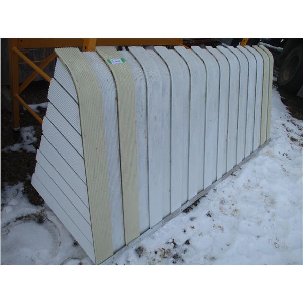 100" x 42" Window Louvre or Covering