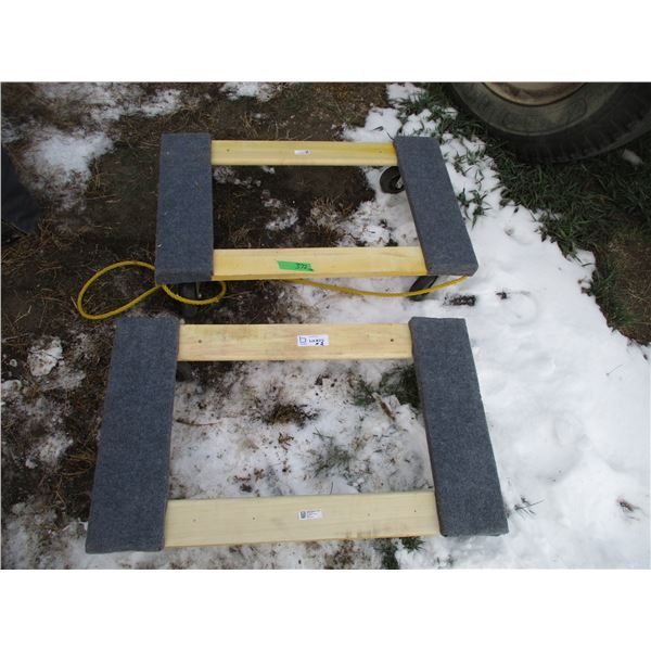 (2 X the Bid Price) Platform Dolly on Casters - 1000 lb.