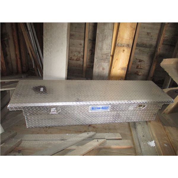 Checker Plated Truck Tool Box - 69" Long