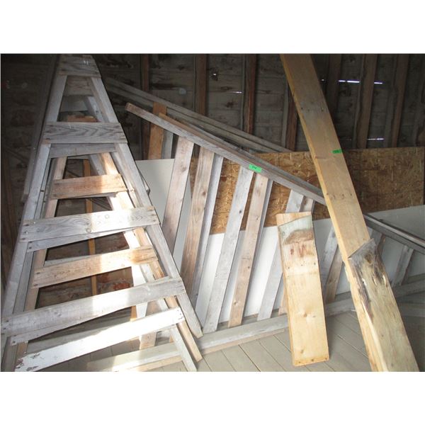 (8) Pieces Lean To Scaffold, (3) Sheets Saponite - 4' x 8'