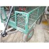 Image 2 : Green Garden Wagon - 40" x 21" - Metal Sides
