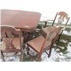 Image 18 : (6) Dining Room Chairs, 1 With Arms, Table - 55" x 39 ', Buffet - 56" x 18 '