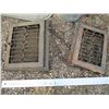 Image 2 : (2) Cold Air Vents, Galvanized Pail, Boiler Lid
